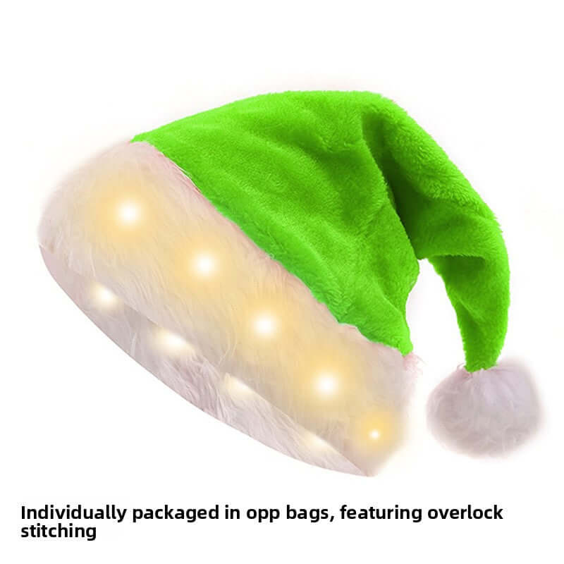 Christmas Short Plush Hat