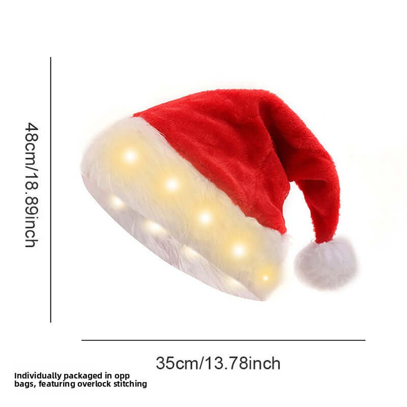 Christmas Short Plush Hat