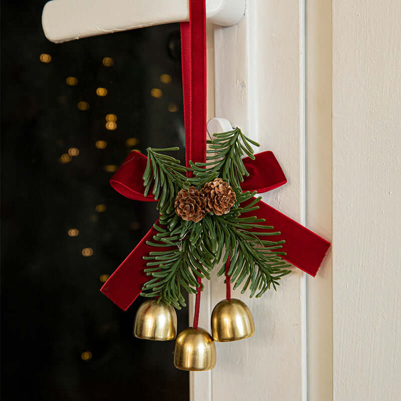 Bell Velvet Bow Ornament