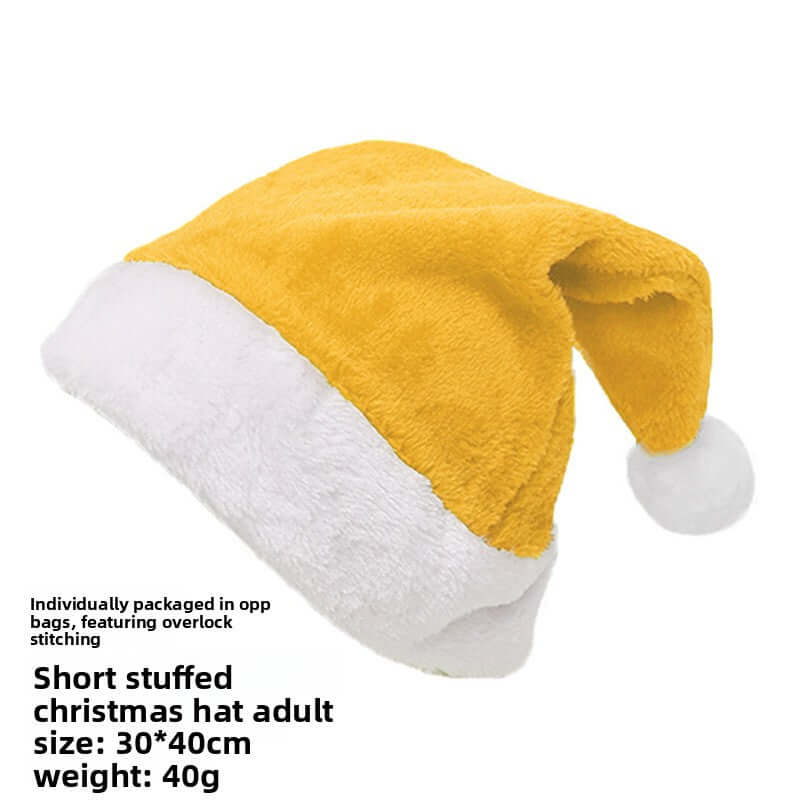 Christmas Short Plush Hat