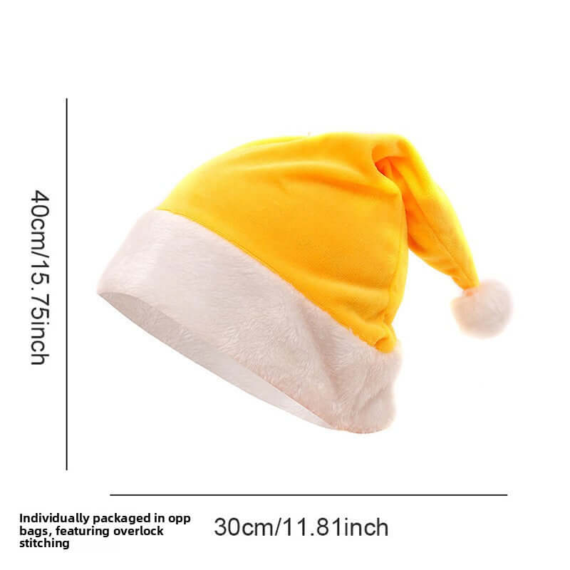 Christmas Short Plush Hat
