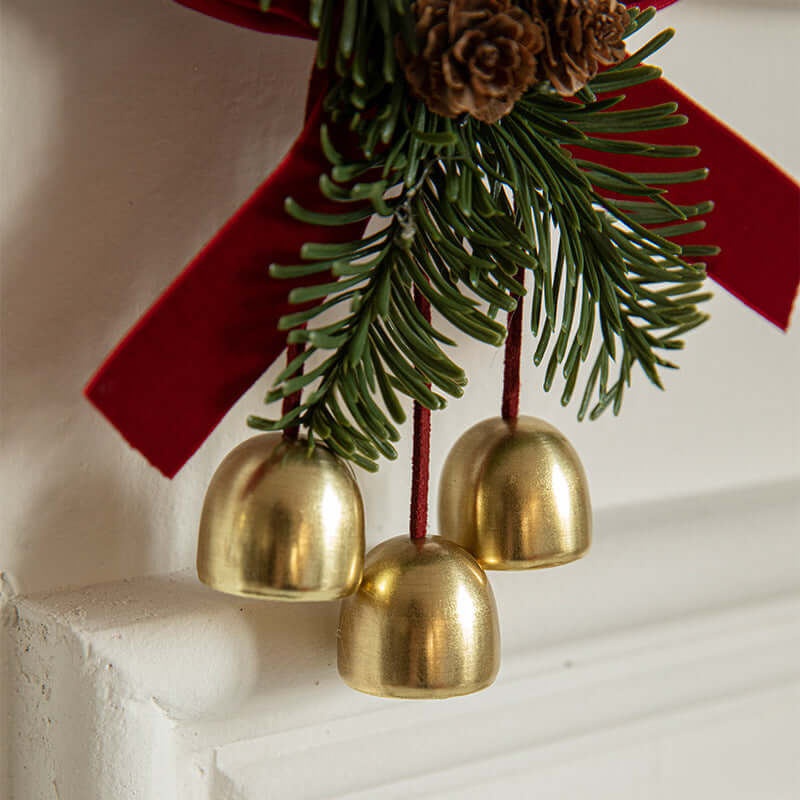Bell Velvet Bow Ornament