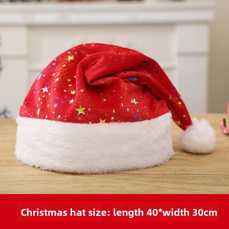 Christmas Short Plush Hat