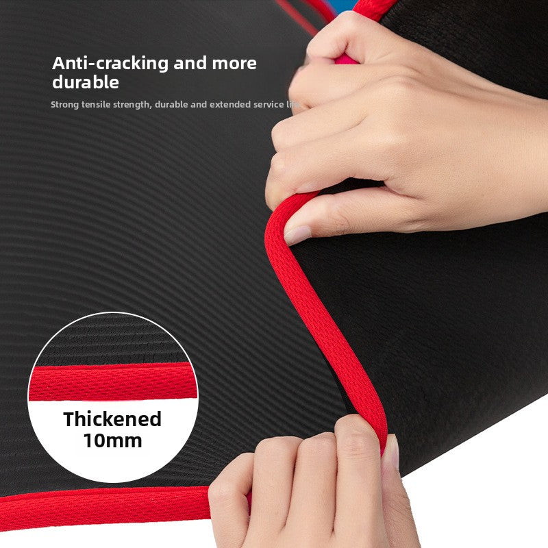 NBR Non-Slip Yoga Mat for Fitness and Exercise