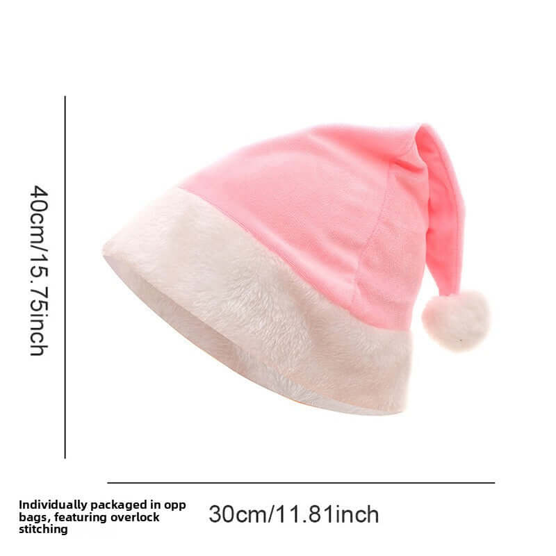Christmas Short Plush Hat